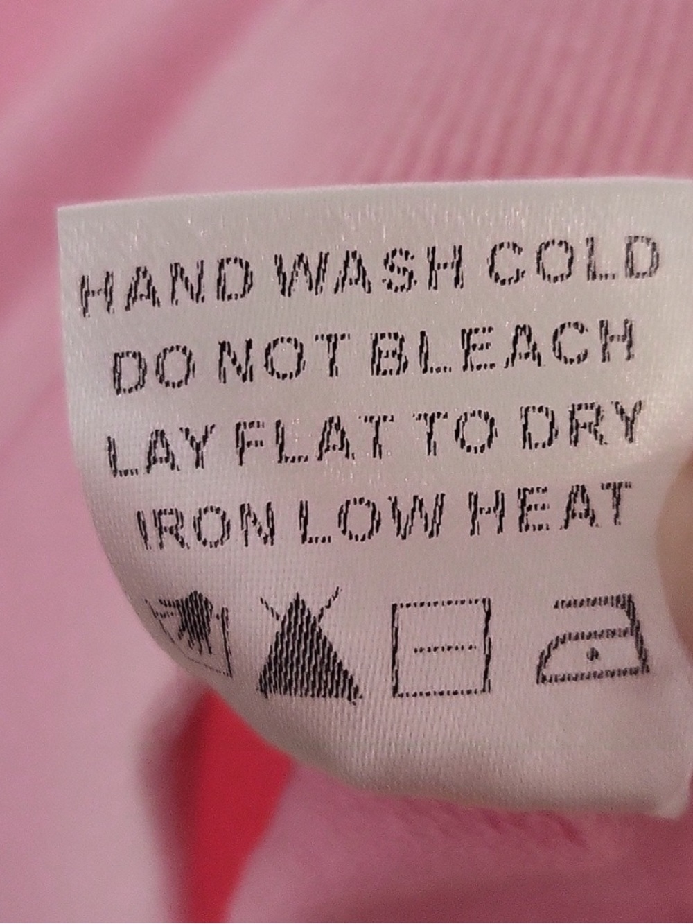 White Birch Rhinestone Cotton Pink Crew V Neck Short Sleeve Oversized Top NWOT - Picture 13 of 16